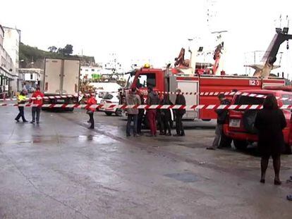 Dos muertos en una explosión en el puerto de Ondarroa