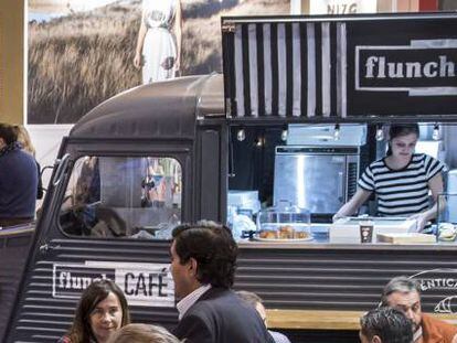 Un &#039;food truck&#039; en la pasada edici&oacute;n de Expofranquicia.