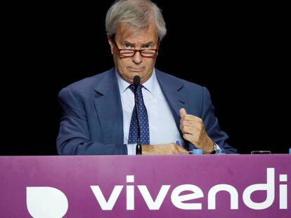 Vincent Bollore, presidente de Vivendi.