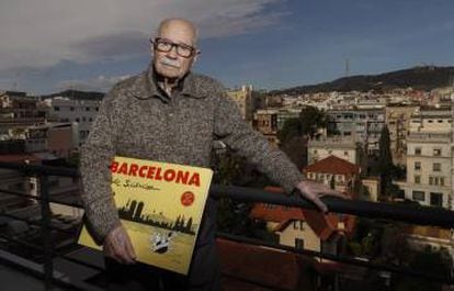 Josep Maria Blanco, con su álbum sobre Barcelona
