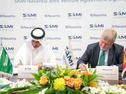 Navantia y Arabia Saudí firman la construcción de las fragatas y lanzan una compañía de defensa conjunta