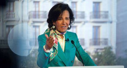 La presidenta del Grupo Santander, Ana Botín, en una fotografía de archivo.