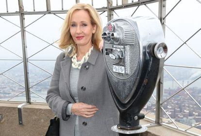 J. K. Rowling, en Nueva York el pasado d&iacute;a 9.