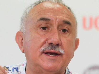 El secretario general de UGT, Pepe Álvarez.