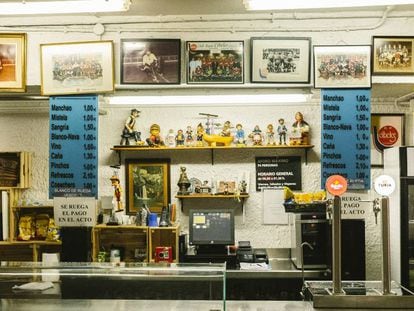 La barra de Casa Montoto, en Oviedo.