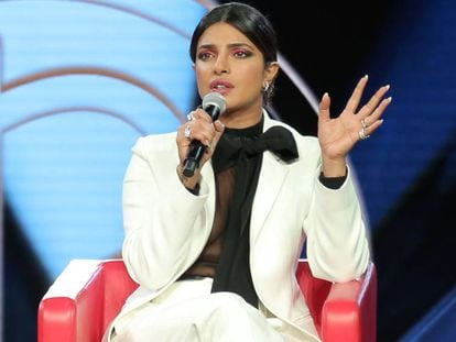 La actriz Priyanka Chopra, en Los Ángeles, el pasado sábado.