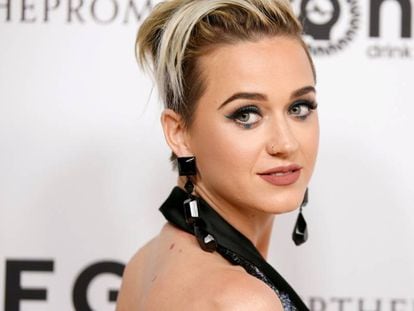 La cantante Katy Perry en 2017 en Los Ángeles.