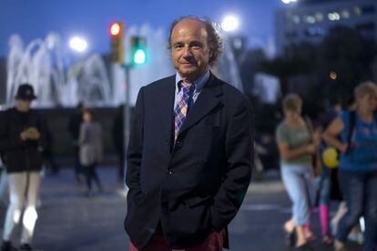 Manuel Ballbé, este jueves, en Barcelona