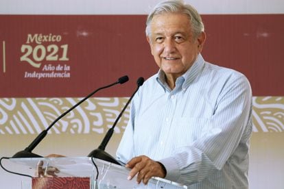 López Obrador ha encabezado este sábado la supervisión de obra de la carretera San Ignacio-Tayoltita en Sinaloa.
