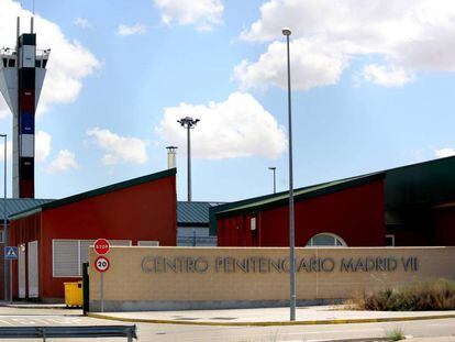 Imagen de archivo de la entrada a la cárcel de Estremera, en la provincia de Madrid.