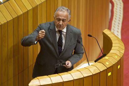 José Luis Méndez Romeu, durante el debate sobre el estado de la autonomía