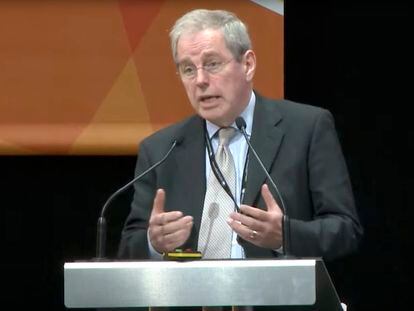 Kent Woods, en una imagen de un congreso de la EMA en 2015.