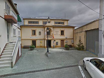 El Ayuntamiento de Riotorto, en Lugo, Galicia.