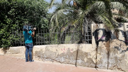 La casa donde, al parecer, se produjeron los hechos en Burjassot (Valencia).