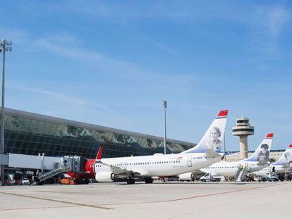 Aeropuerto de Palma de Mallorca.