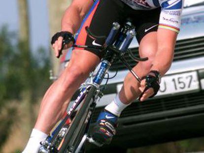Lance Armstrong, en la Vuelta a Catalunya de 2000