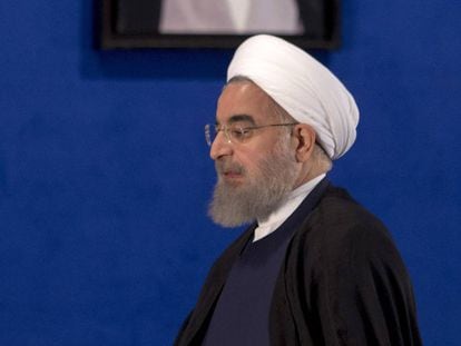 El presidente iran&iacute; Hassan Rouhan&iacute;