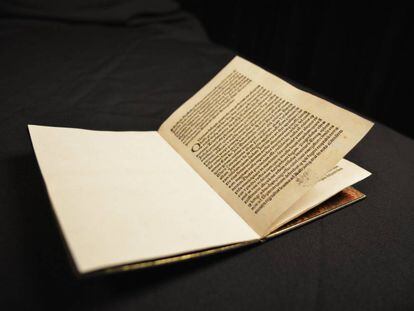 La carta de Cristóbal Colón auténtica, recién recuperada.