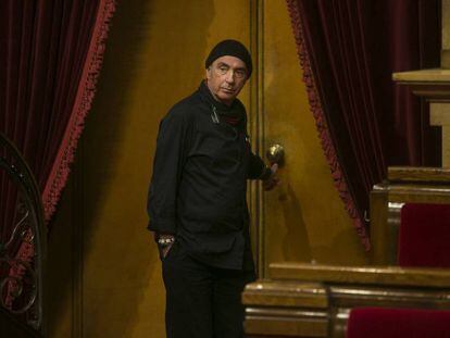 Llu&iacute;s Llach, en el Parlament