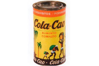 Desde los años 50 cantamos la canción del negrito al ver esta lata de Cola Cao.