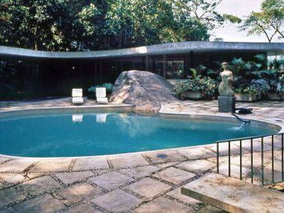 Hadid tuvo la oportunidad de visitar a Niemeyer en su casa de R&iacute;o. 