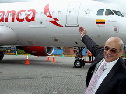 Germán Efromovich, propietario de Avianca, en una imagen de archivo.