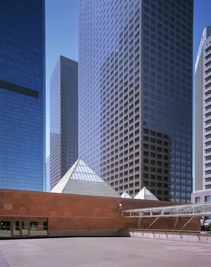 Vista del Museo de Arte Contemporáneo de Los Ángeles (Estados Unidos).