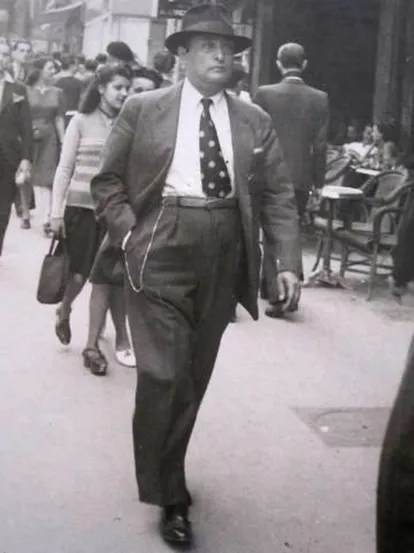 Gilberto Bosques in Marseille (France), in 1941.