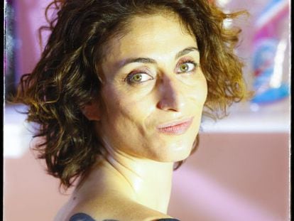 La periodista Celia Blanco, retratada en Madrid.