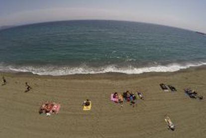 Playa de la provincia de M&aacute;laga, en Andaluc&iacute;a.