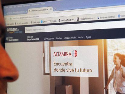 Altamira cierra un contrato publicitario con Amazon para impulsar la venta de sus pisos