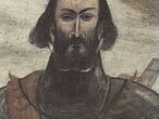 Hernán Cortés, dibujado por Pablo Auladell para la película 'El sueño de Malinche', de Gonzalo Suárez.