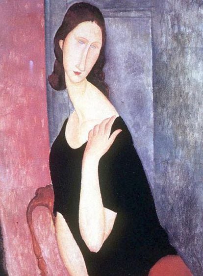 Retrato de Jeanne Hébuterne, de Amadeo Modigliani