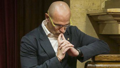 El consejero de Exteriores, Ra&uuml;l Romeva. 