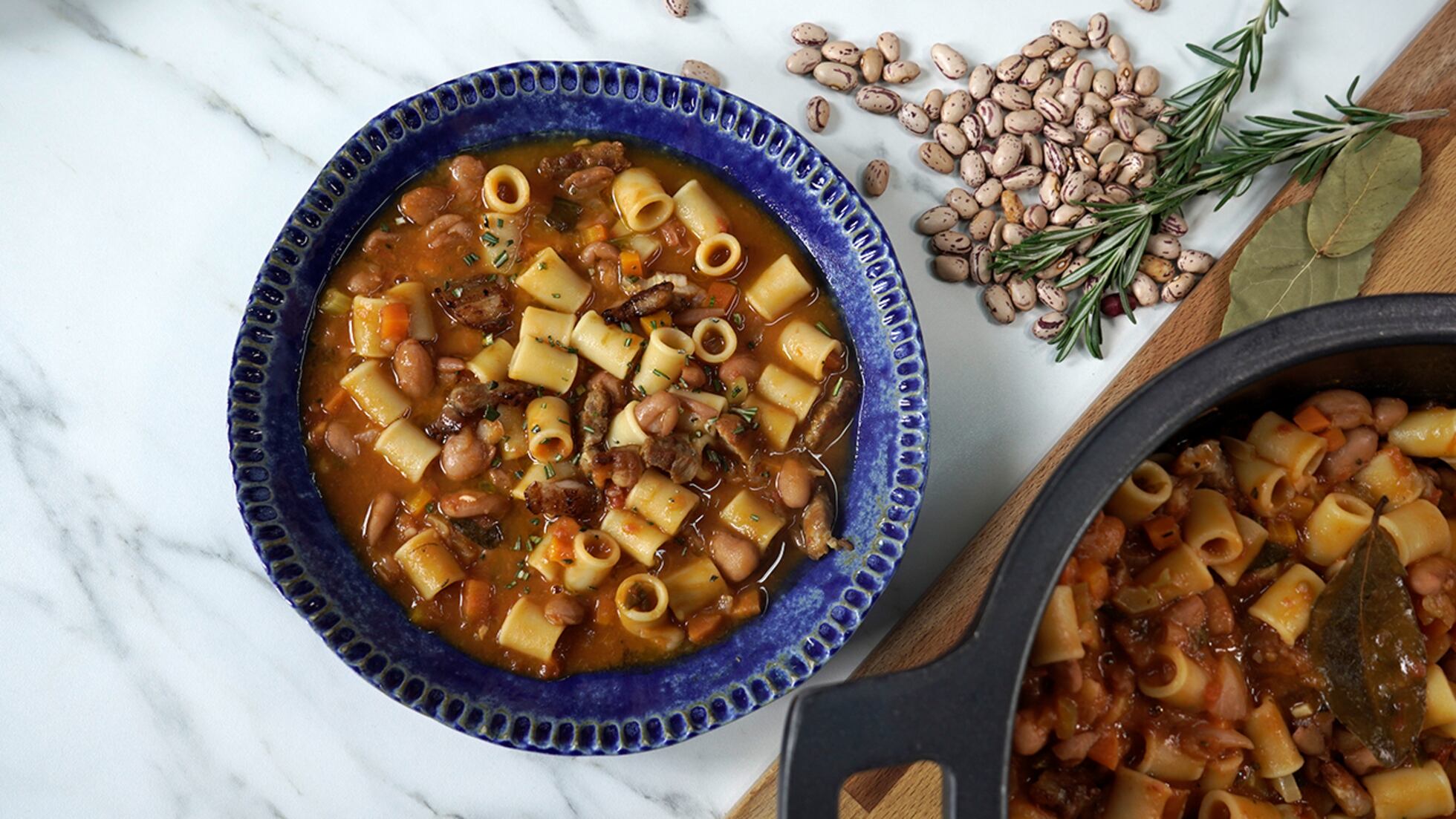 ‘Pasta e fagioli’: cómo juntar legumbres y pasta a la italiana-image