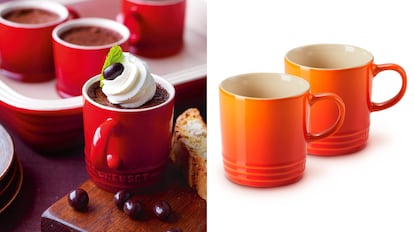 Este conjunto de tazas de la firma francesa tiene una capacidad mayor a los 300 ml.