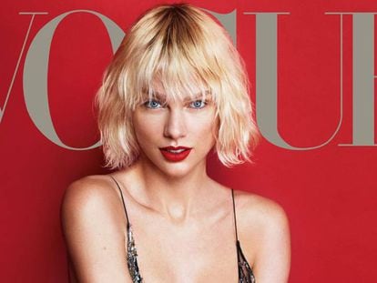 Taylor Swift en la portada de 'Vogue' USA.