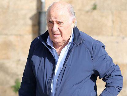 Amancio Ortega en A Coruña en noviembre de 2018. 