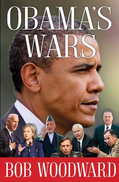 Portada del último libro del periodista Bod Woodward facilitada por la editorial Simon and Schster. Woodward narra las desavenencias entre Obama y la cúpula militar de EE UU por la guerra de Afganistán.