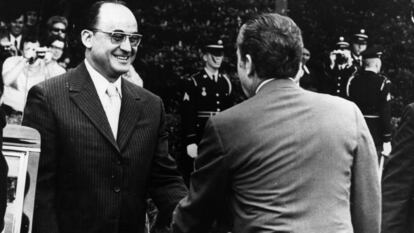 Los 100 años de Luis Echeverría, en imágenes
