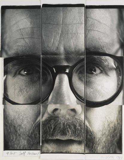 Obra del artista estadounidense Chuck Close, realizado a gran formato (Sothebys).