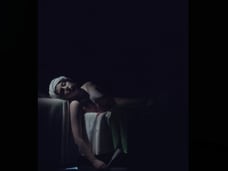 Captura del videorretrato de Lady Gaga como Marat, de Robert Wilson.