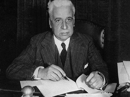 El abogado Amadeu Hurtado anotó al momento sus gestiones en 1934.