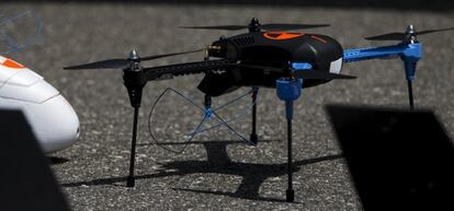 Dron de uso militar.