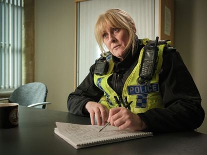 Sarah Lancashire, como Catherine Cawood en la tercera temporada de 'Happy Valley'.