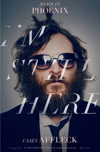 Cartel del falso documental 'I'm Still Here' que Joaquin Phoenix protagonizó en 2010.