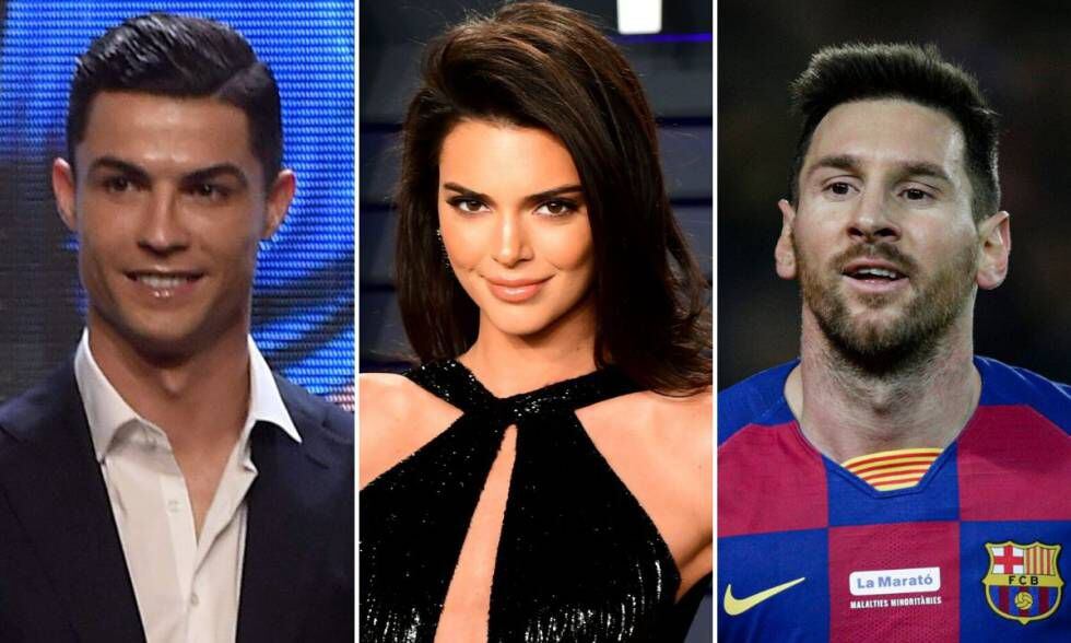 Cristiano, Messi y Kendall Jenner, los más ricos de Instagram | Gente