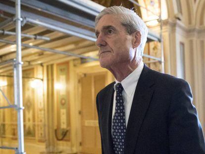 El fiscal especial Robert Mueller, el pasado julio, en una de sus escasas apariciones públicas