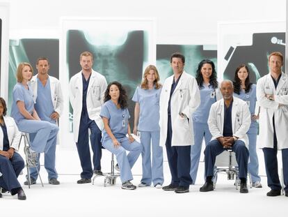 El reparto de la serie 'Anatomía de Grey'.