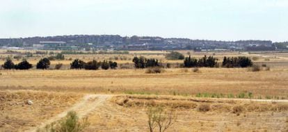 Terrenos del término de Alcorcón ofrecidos a Eurovegas.